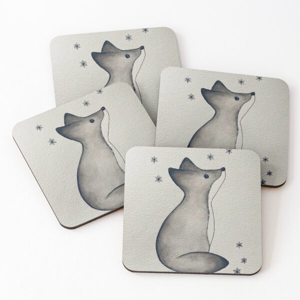 Item preview, Arctic Fox Watercolor designed and sold by TheDinasaur.