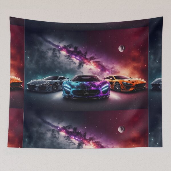 Item preview, Luxury Super Cars in galaxy designed and sold by ArtShanth.