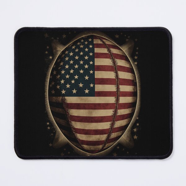 Item preview, American Football Player Usa Flag designed and sold by druckfun.