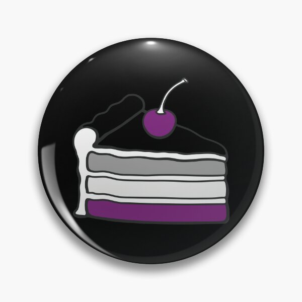 Item preview, Asexual Cake Proud Asexuality Ace Pride Flag Subtle Queer designed and sold by Queer Pride Shop.