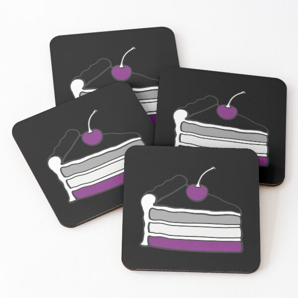 Item preview, Asexual Cake Proud Asexuality Ace Pride Flag Subtle Queer designed and sold by Queer Pride Shop.