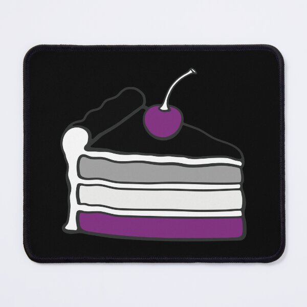 Item preview, Asexual Cake Proud Asexuality Ace Pride Flag Subtle Queer designed and sold by Queer Pride Shop.