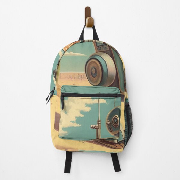 Item preview, Cute robot in vintage desert designed and sold by Papouilles.