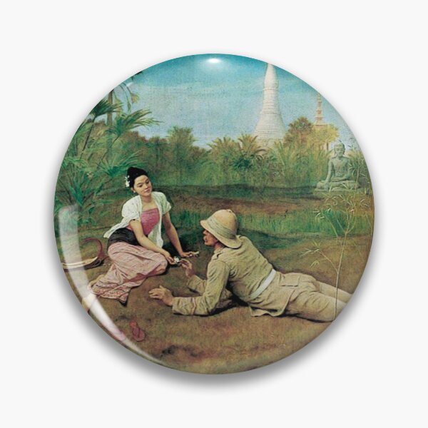 Item preview, On the Road to Mandalay Frederick Goodall Painting Oil on Canvas 1899 designed and sold by MindChirp.
