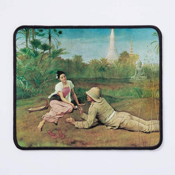 Item preview, On the Road to Mandalay Frederick Goodall Painting Oil on Canvas 1899 designed and sold by MindChirp.