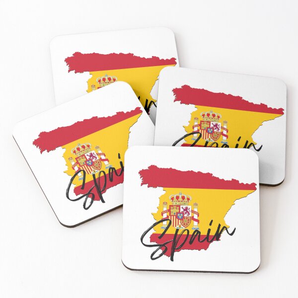 Item preview, Spain Flag Map designed and sold by luckykobi.