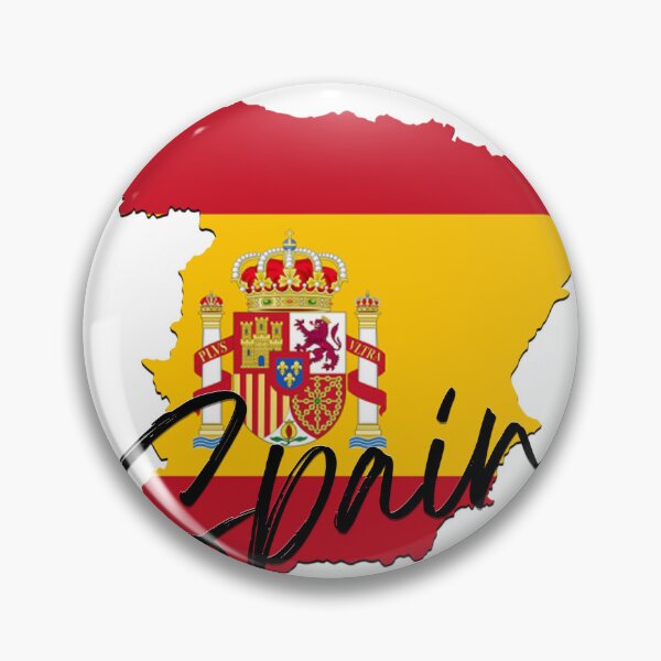 Item preview, Spain Flag Map designed and sold by luckykobi.