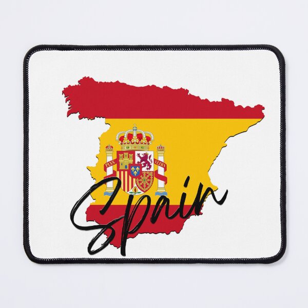 Item preview, Spain Flag Map designed and sold by luckykobi.