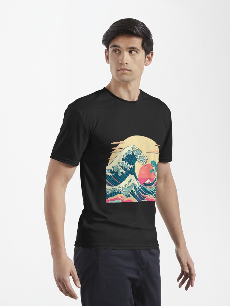 Sous La Vague T shirt Kanagawa tee shirt Hokusai Tees Shirt