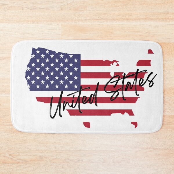 Item preview, USA Flag Map designed and sold by luckykobi.