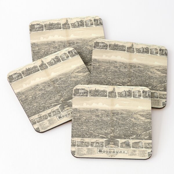 Item preview, Woodbury, New Jersey (1886) designed and sold by allhistory.