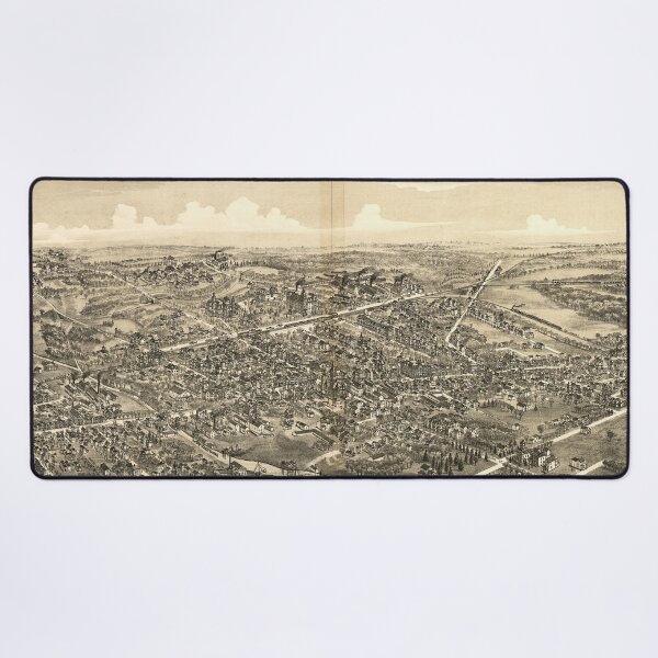 Item preview, Woodbury, New Jersey (1886) designed and sold by allhistory.