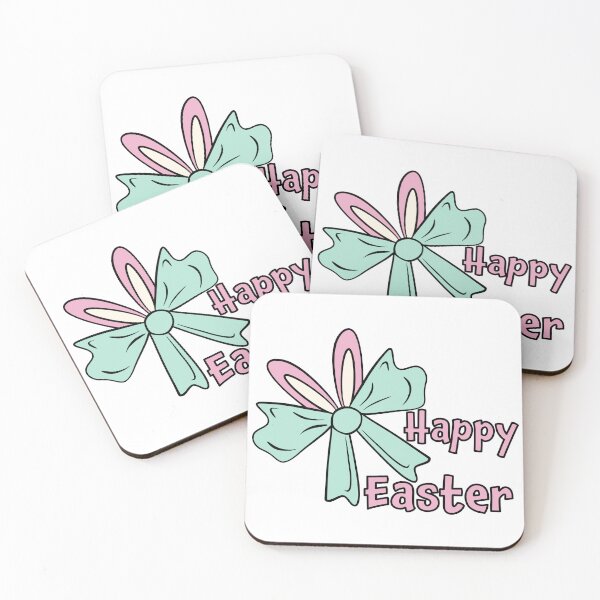 Item preview, Happy Easter Bunny Ear Bow Design designed and sold by CreativeDraws42.