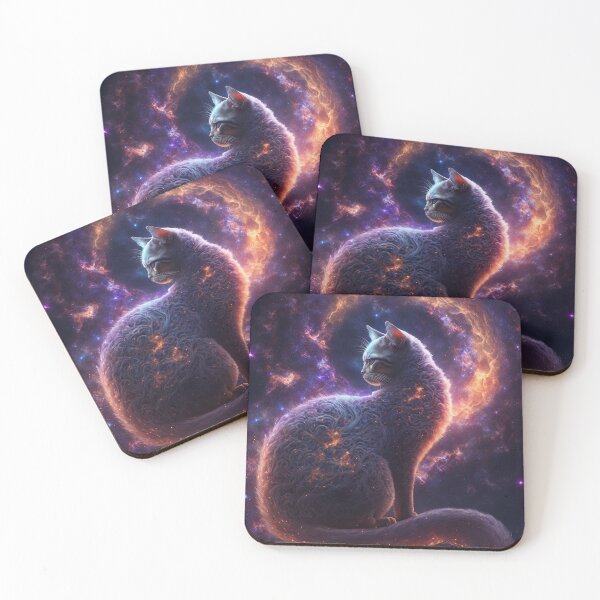 Item preview, Galaxy Space Cat designed and sold by ObiWineKenobi47.