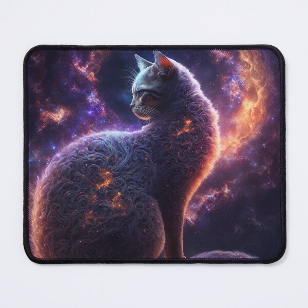 Item preview, Galaxy Space Cat designed and sold by ObiWineKenobi47.