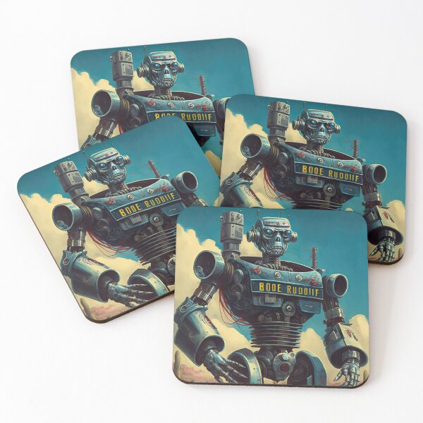 Item preview, Vintage and evil robot designed and sold by Papouilles.