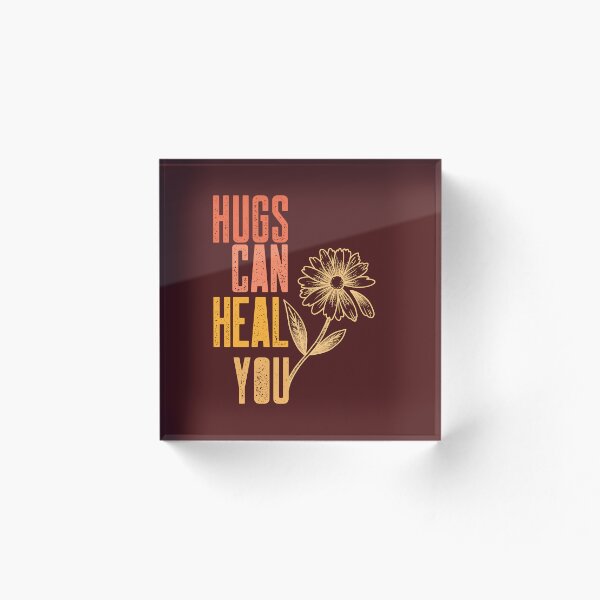 Item preview, Hugs can heal you, Hugging day quotes designed and sold by OneShirt99.