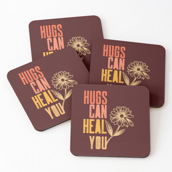 Item preview, Hugs can heal you, Hugging day quotes designed and sold by Eidos [][][] ~εἶδος~.