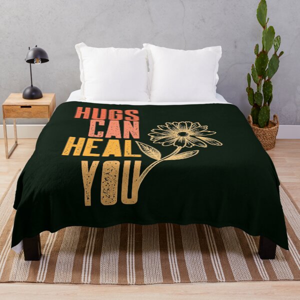 Item preview, Hugs can heal you, Hugging day quotes designed and sold by Eidos [][][] ~εἶδος~.