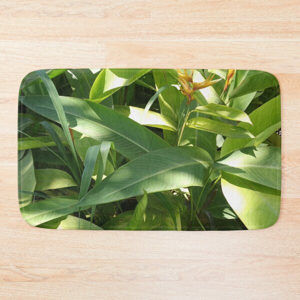 Item preview, Orange flower resting among leaves designed and sold by natureprint2023.