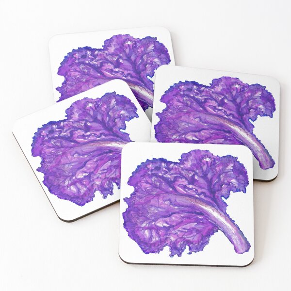 Item preview, Veggie - Purple Kale designed and sold by KarendiBeeArts.