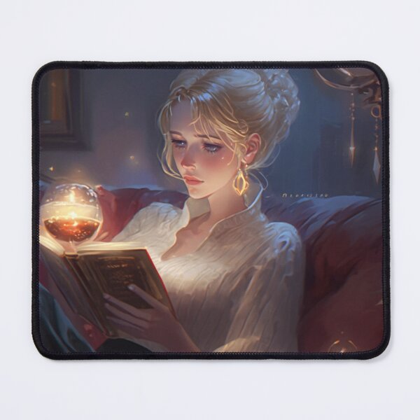 Item preview, An evening with a good book designed and sold by VisionaryAI.
