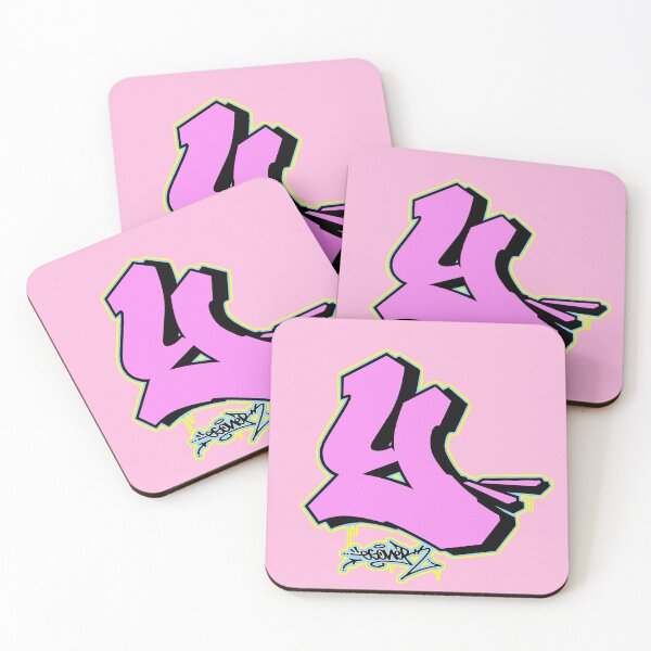 Item preview, PINK LETTER Y BY ESONE URBAN GRAFFITI STREET STYLE  designed and sold by GraffitiBomberZ.