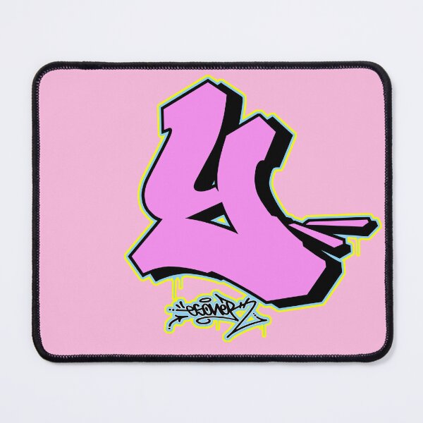 Item preview, PINK LETTER Y BY ESONE URBAN GRAFFITI STREET STYLE  designed and sold by GraffitiBomberZ.