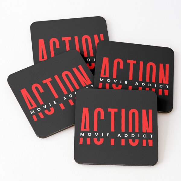 Item preview, Action movies addict minimalist design designed and sold by DigitalMagShop.