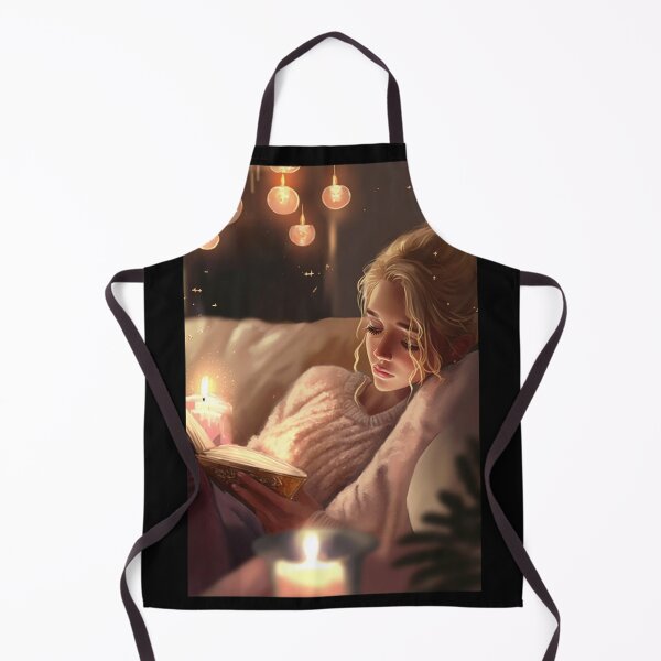 Item preview, With your favorite book on the couch designed and sold by VisionaryAI.