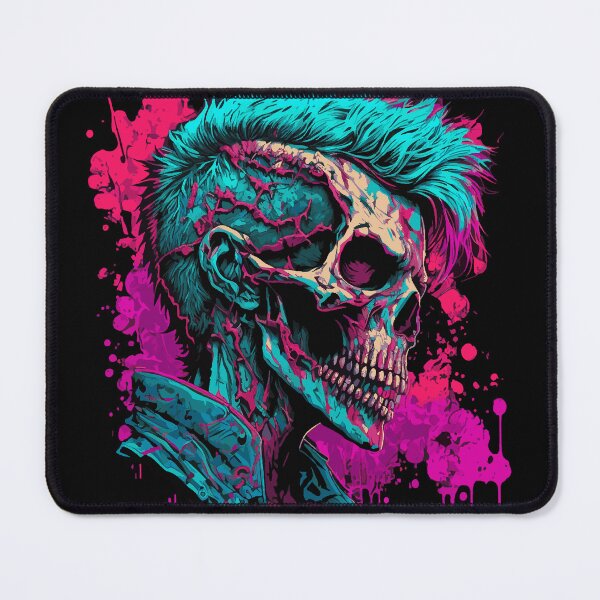 Item preview, Rave Zombie Skull designed and sold by drizzd.