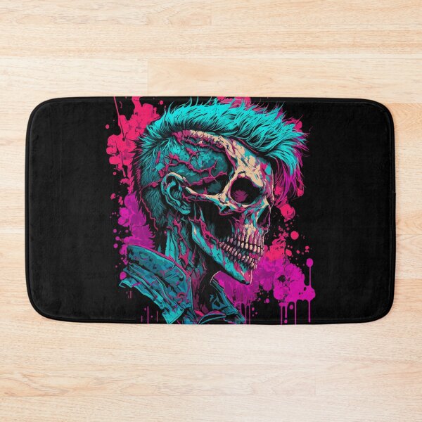 Item preview, Rave Zombie Skull designed and sold by drizzd.