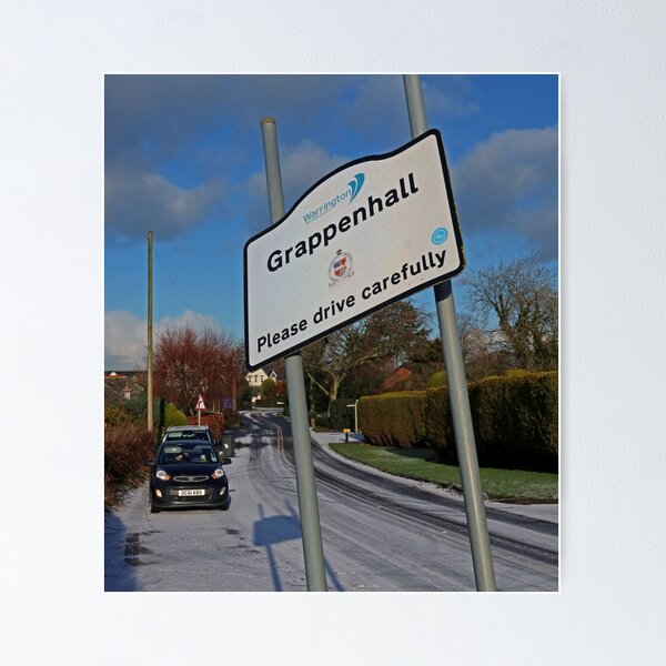 Grappenhall Warrington careful drivers only