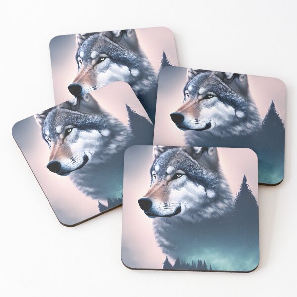 Item preview, Wolf Is My Spirit Animal designed and sold by AykutDoodle.