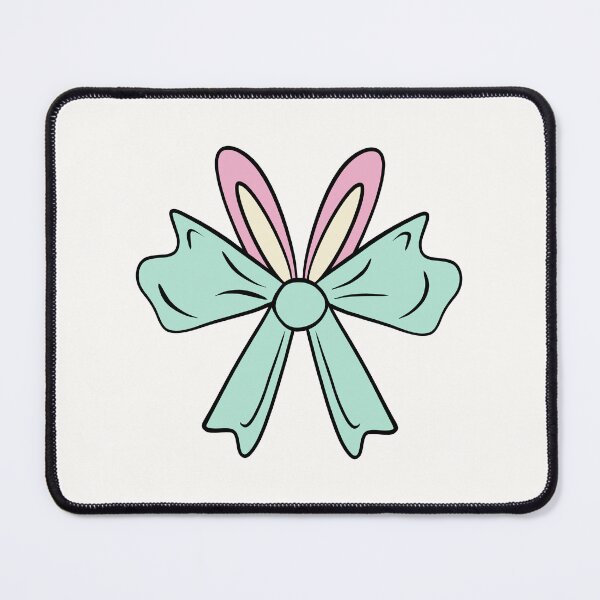 Item preview, Pink Bunny Ear Bow Design designed and sold by CreativeDraws42.