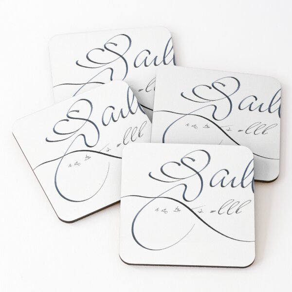 Item preview, "Elegant Calligraphy: Digital Design Artwork" designed and sold by Sparkline.