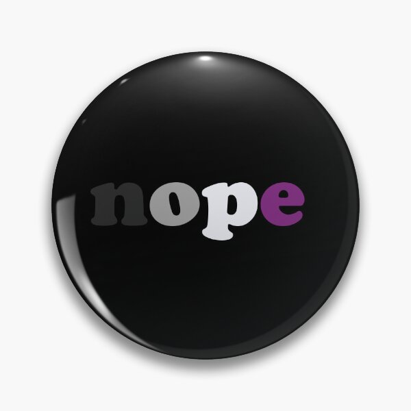 Item preview, Asexuality Nope Ace Pride Proud Asexual Subtle Queer LGBTQ designed and sold by Queer Pride Shop.