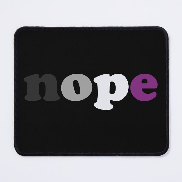 Item preview, Asexuality Nope Ace Pride Proud Asexual Subtle Queer LGBTQ designed and sold by Queer Pride Shop.