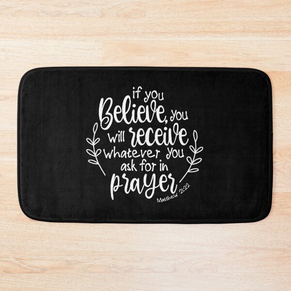 Item preview, Matthew 21:22 Calligraphy designed and sold by amazingjoy.