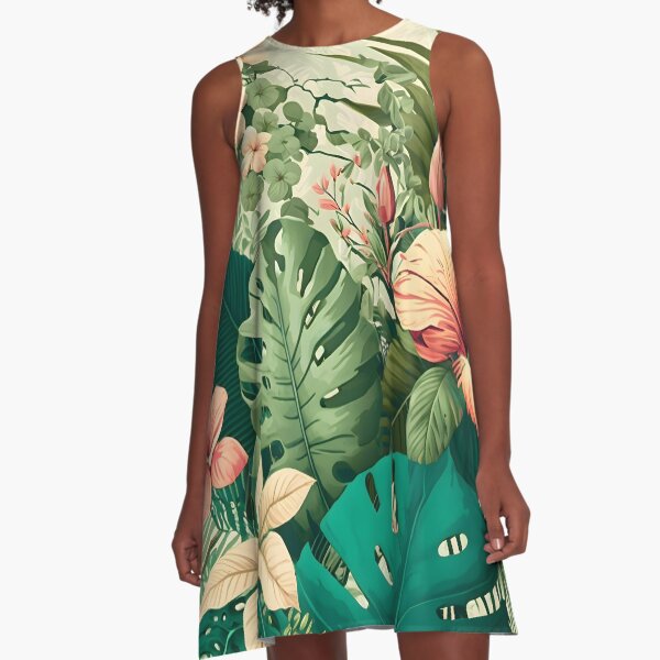Club Tropicana 019 A-Line Dress