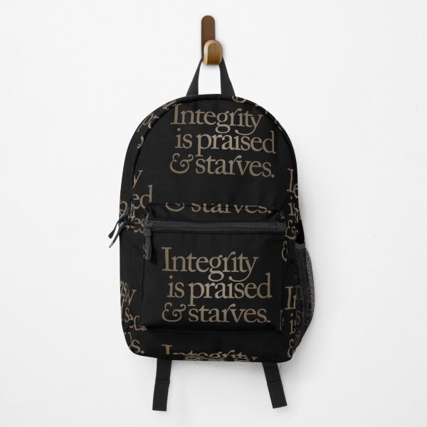 Item preview, Integrity is praised and starves. v.7 designed and sold by x1brett.
