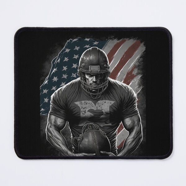 Item preview, American Football Player Usa Flag designed and sold by druckfun.