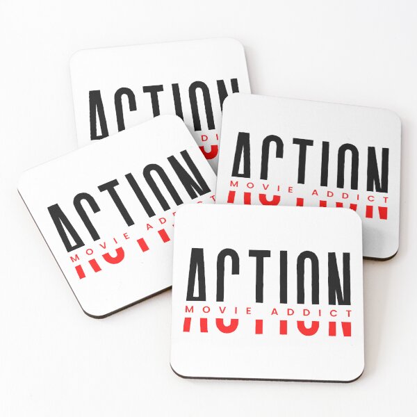 Item preview,  Action movies addict minimalist design designed and sold by DigitalMagShop.