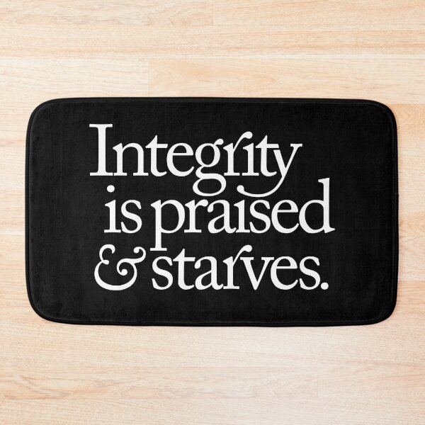 Item preview, Integrity is praised and starves. v.9 designed and sold by x1brett.