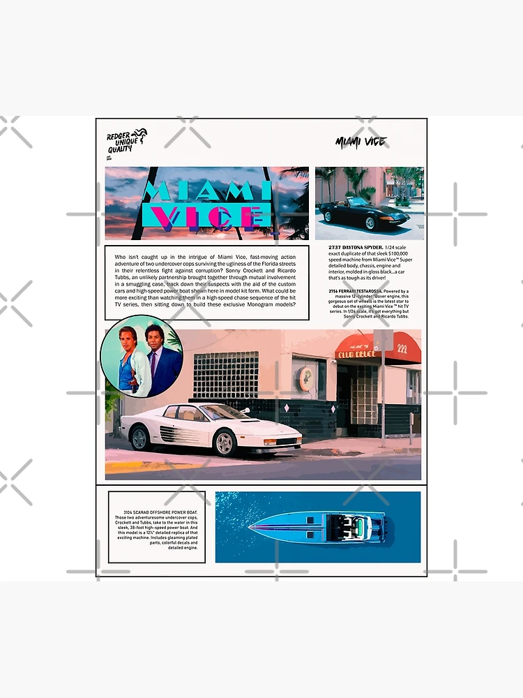 Miami Vice Poster for Sale by trueblue2