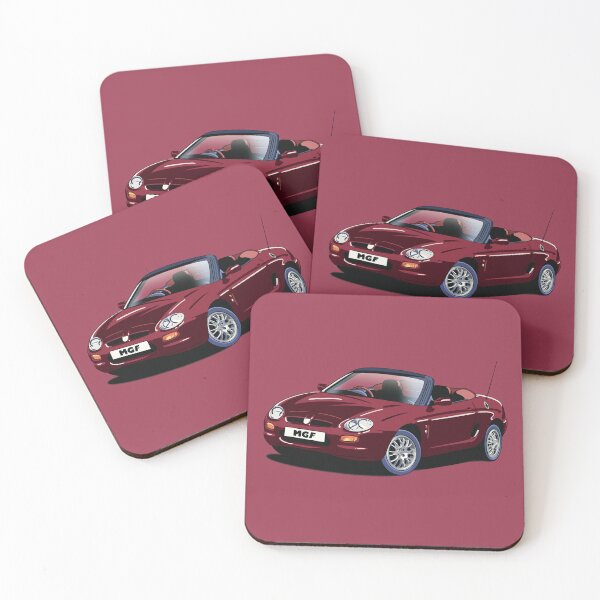 Item preview,  MGF 75th Anniversary LE in Mulberry Red designed and sold by Webazoot Industries - Car Art.