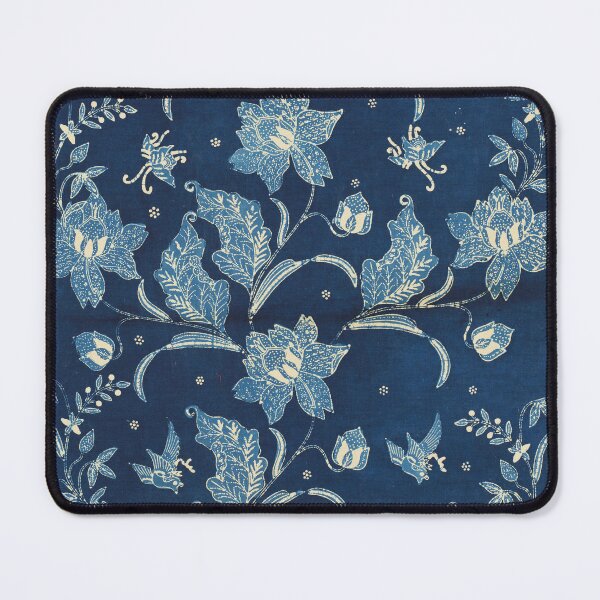 Item preview, Antique Indonesian Blue Batik Sarong designed and sold by ScavengerStyle.