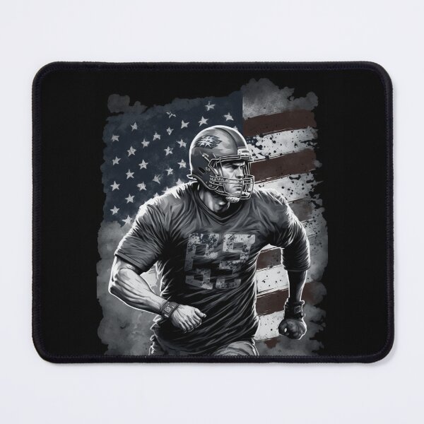 Item preview, American Football Player Usa Flag designed and sold by druckfun.