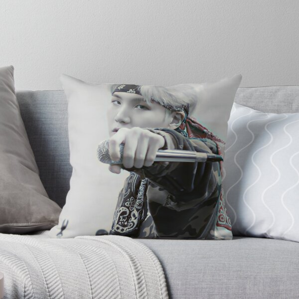 BTS Mentally Dating Suga Pillowcase, BTS Square Pillowcase, BTS Merch, Bts  Room Decor, Bts Gift, Kpop Pillowcase, Min Yoongi Cushion Case 