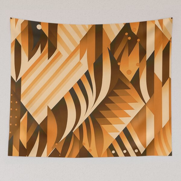 Aperçu de l'œuvre Abstract ornament pattern créée et vendue par FunArt4You.